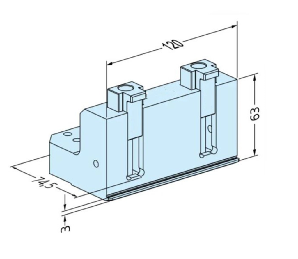 MK-V5055 Vise PalletSet W 100mm