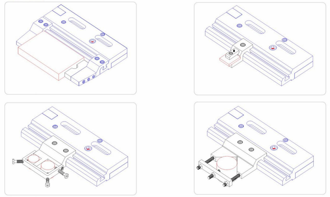 Manual wire cut vise set MK-X0005