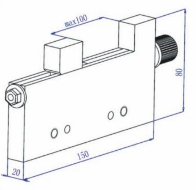Body divide wire cut vise set MK-X0014
