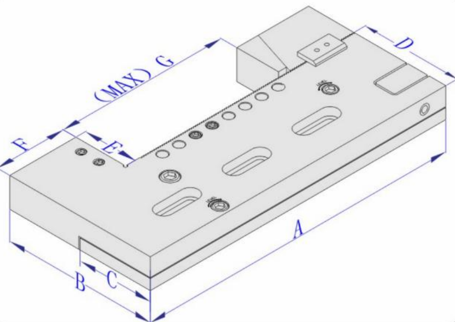 Precision adjustable jig vise