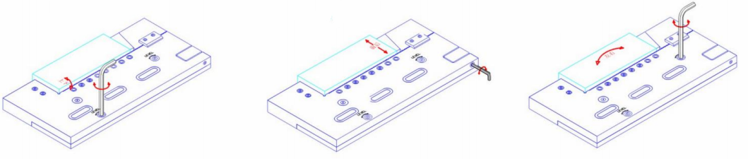 Precision adjustable jig vise
