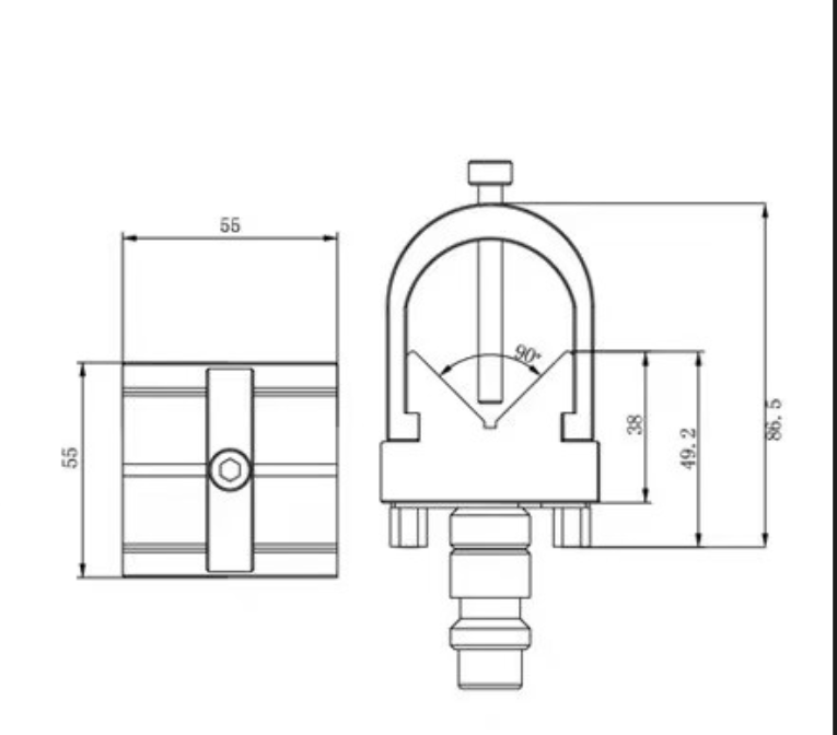 V-block holder UnoSet ER-016691