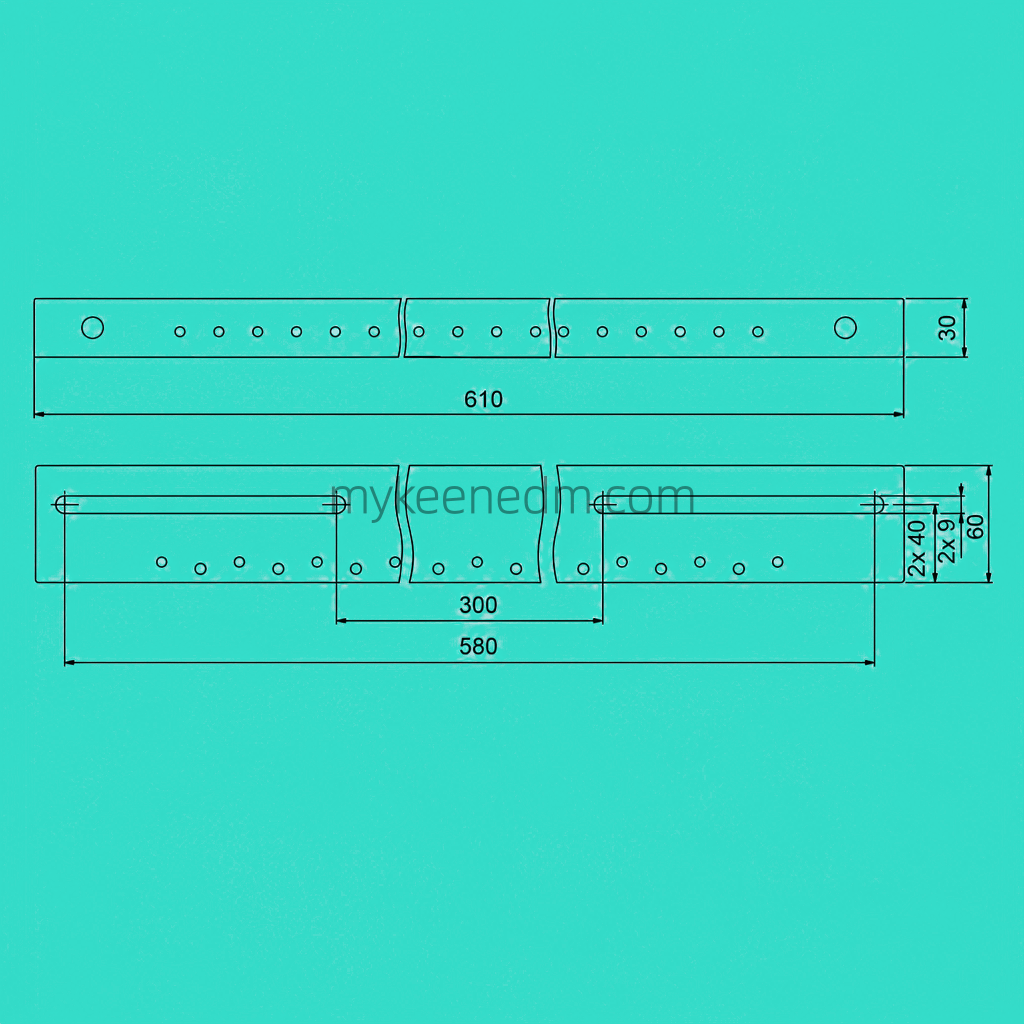 MK-V5068-3R wire EDM EconoRuler kit 3R-209-610.4